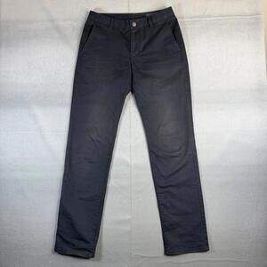 Bonobos Chino Pants Mens 29x32 Gray Slim Fit Straight Leg Stretch